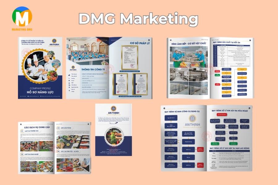 DMG marketing Thiết kế độc quyền