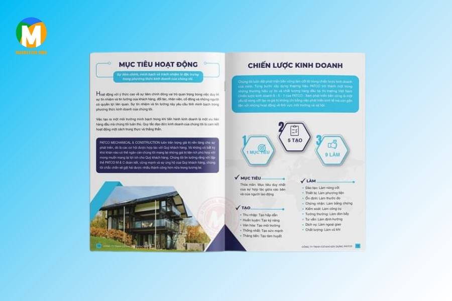 Trang Giới Thiệu Doanh Nghiệp – Cốt Lõi Hồ Sơ Năng Lực Xây Dựng