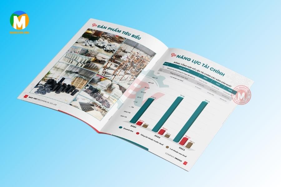 Bố Cục Hồ Sơ Năng Lực Công Ty Cơ Khí Khoa Học, Dễ Đọc