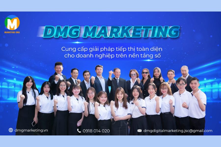 Đội ngũ nhân viên DMG Marketing