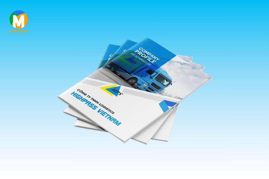 Trang bìa hồ sơ năng lực vận tải thiết kế chuyên nghiệp